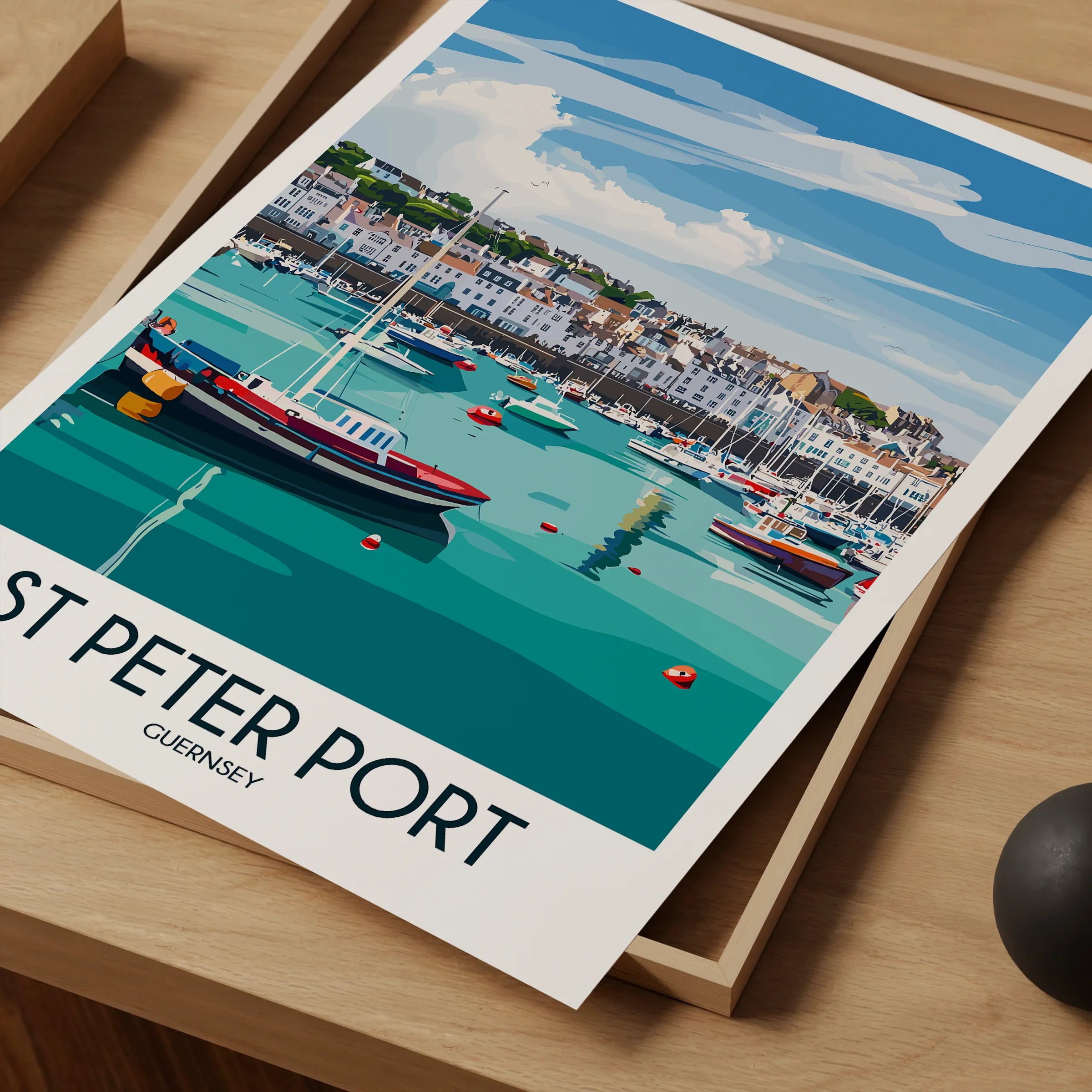 St Peter Port Minimalist Wall Art