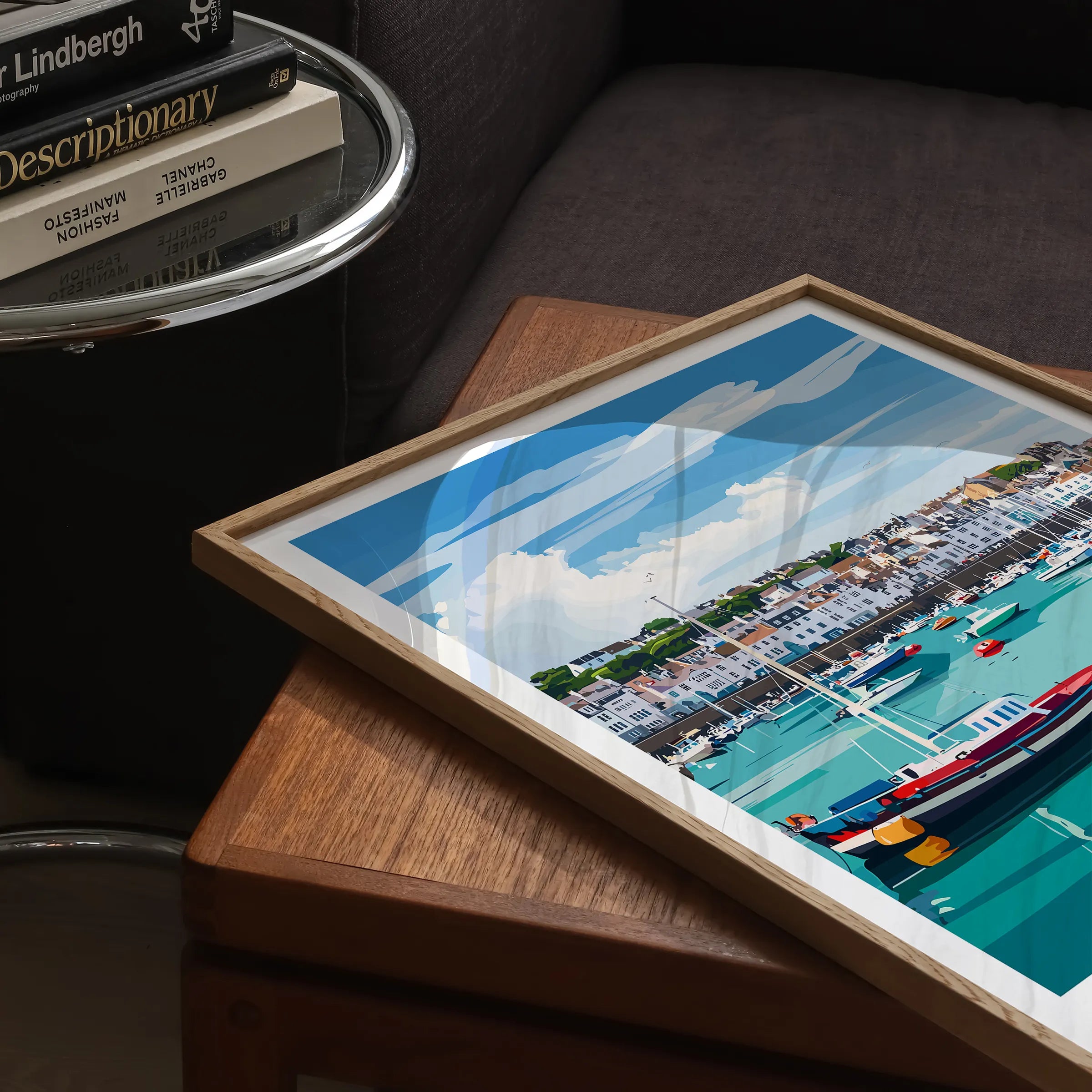 St Peter Port Souvenir Poster Print