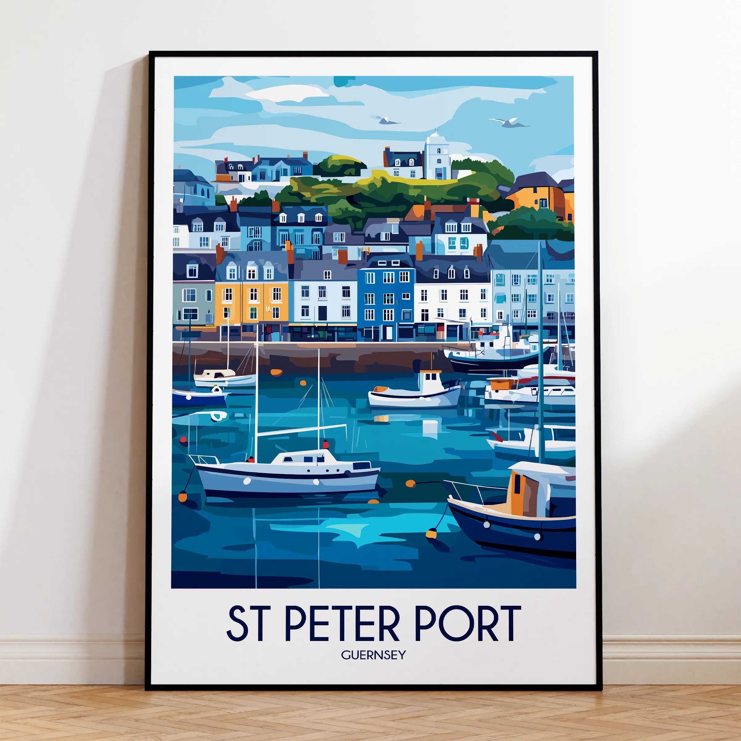 St Peter Port Travel Memory Gift