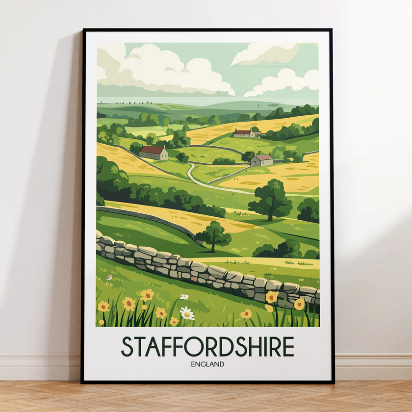 Staffordshire Minimalist Wall Art