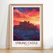 Stirling Castle Scenic Landscape Art