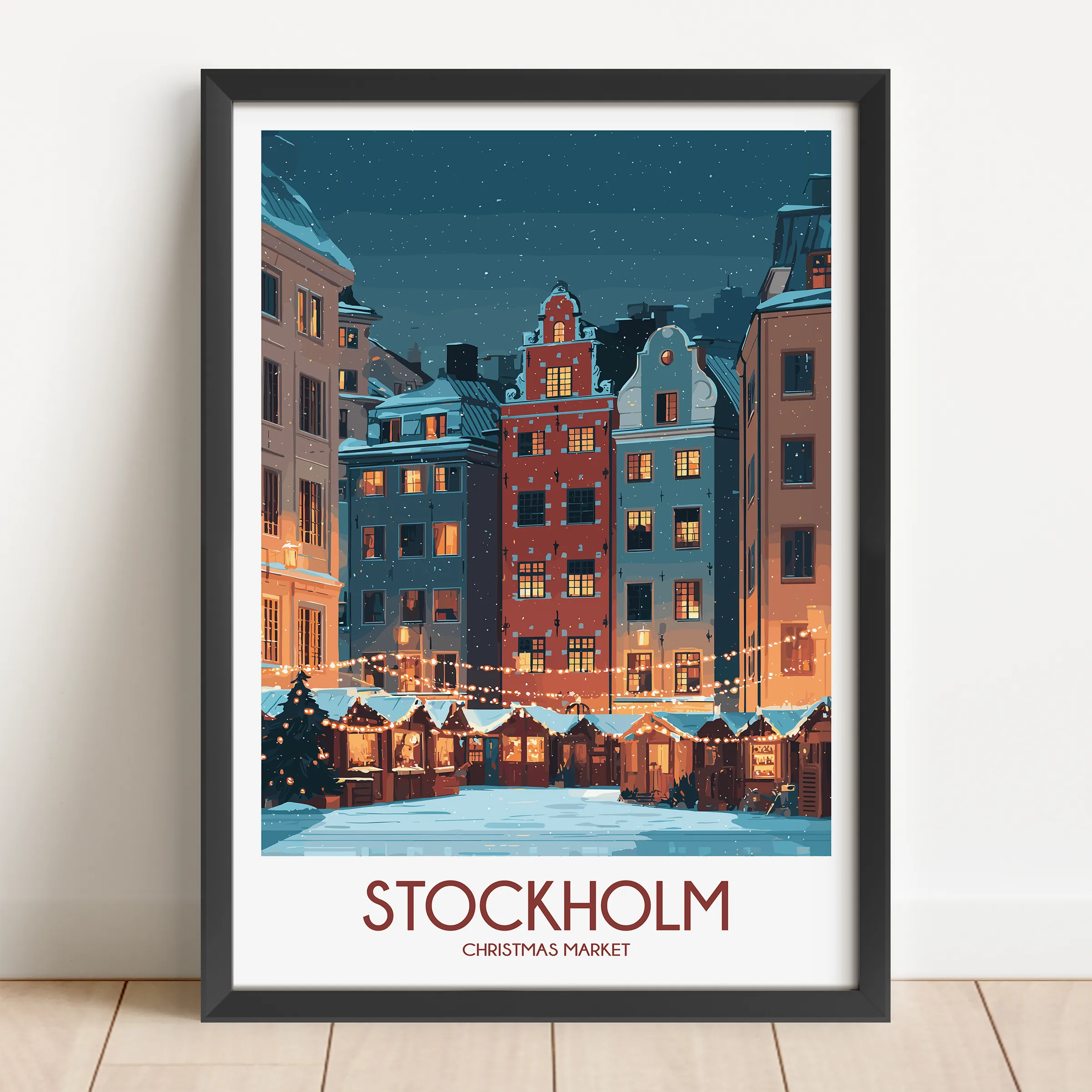 Stockholm Minimalist Wall Art