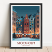 Stockholm Minimalist Wall Art