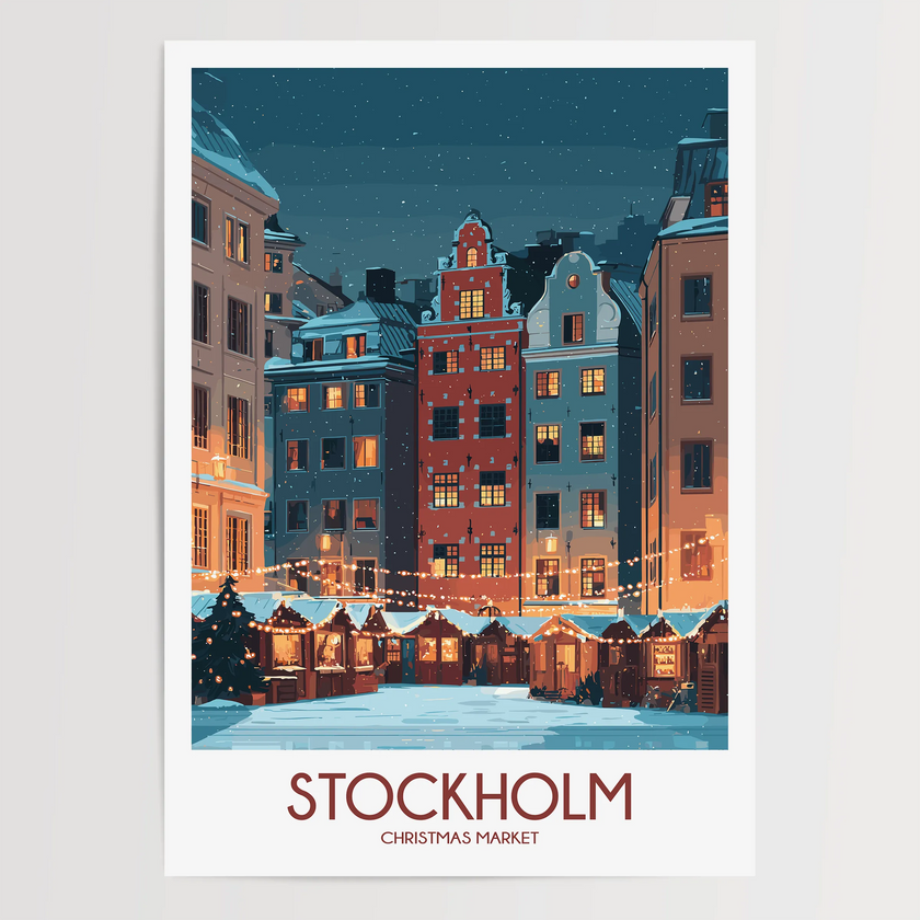 Stockholm Scenic Landscape Art