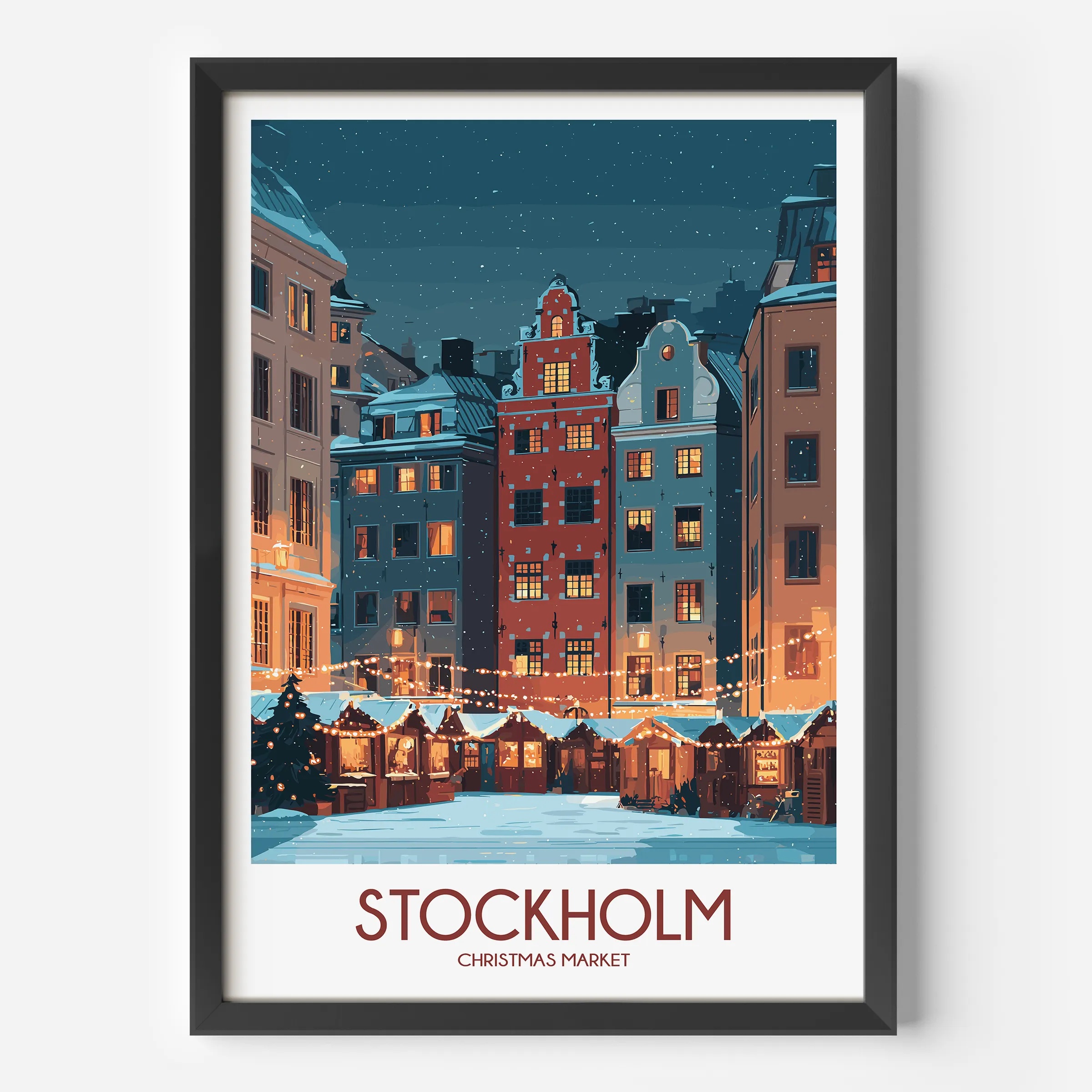 Stockholm Travel Memory Gift
