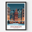 Stockholm Travel Memory Gift
