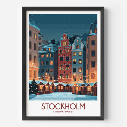Stockholm Travel Memory Gift