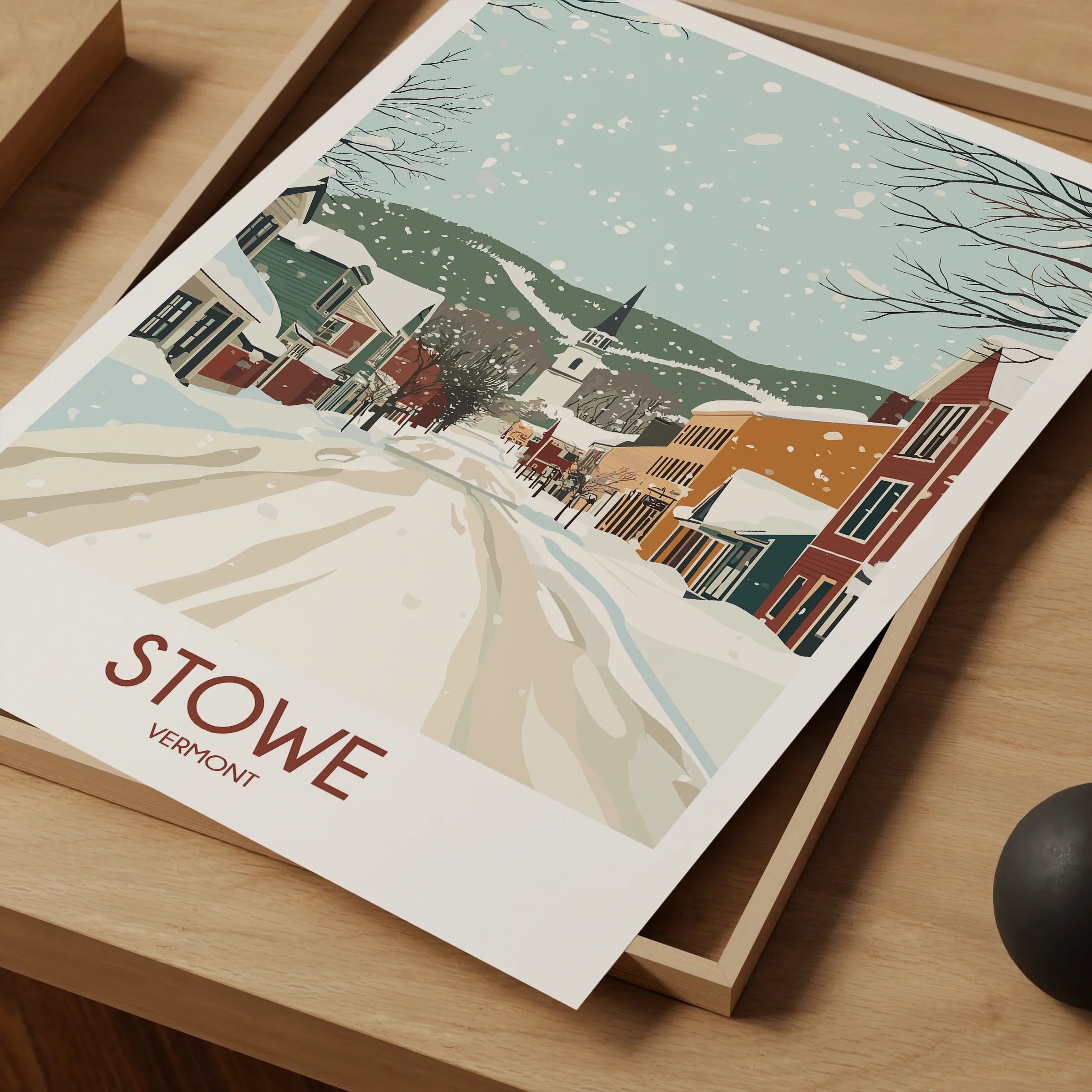Stowe Scenic Landscape Art