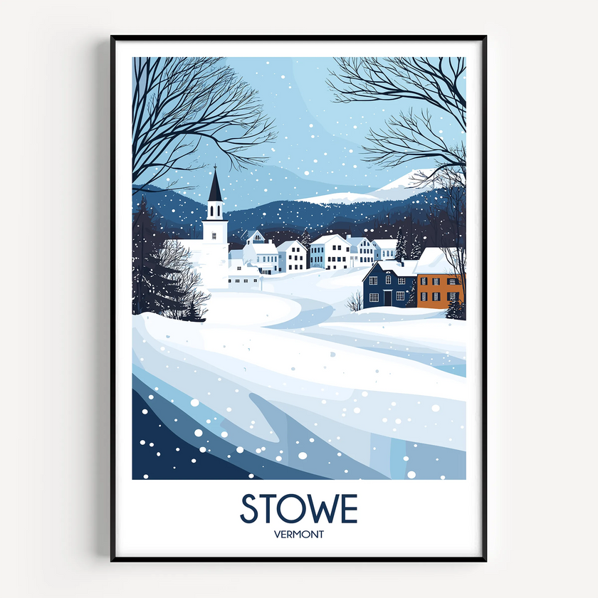 Stowe Scenic Landscape Art