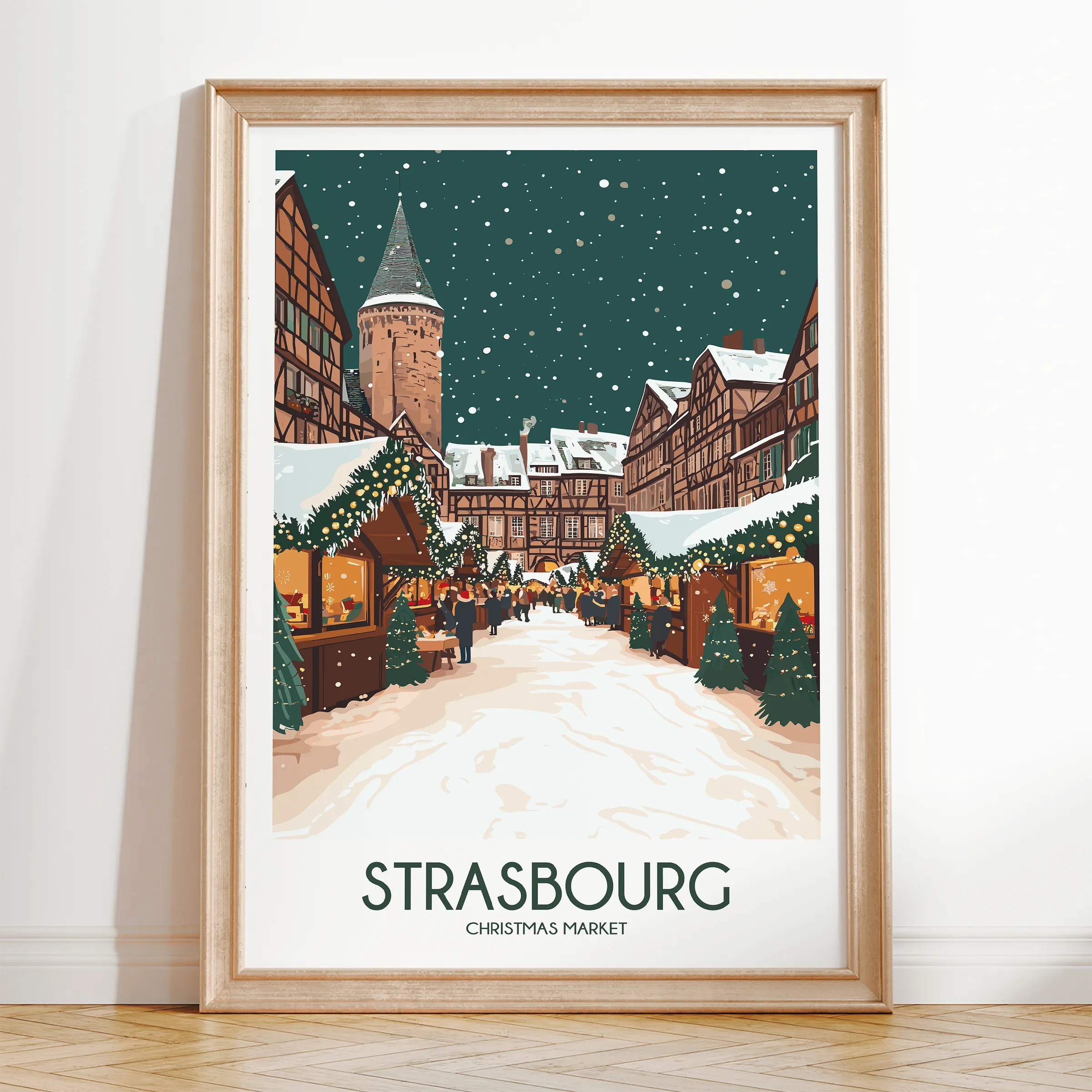 Strasbourg Destination Art Gift