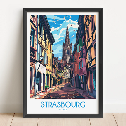 Strasbourg Destination Art Gift