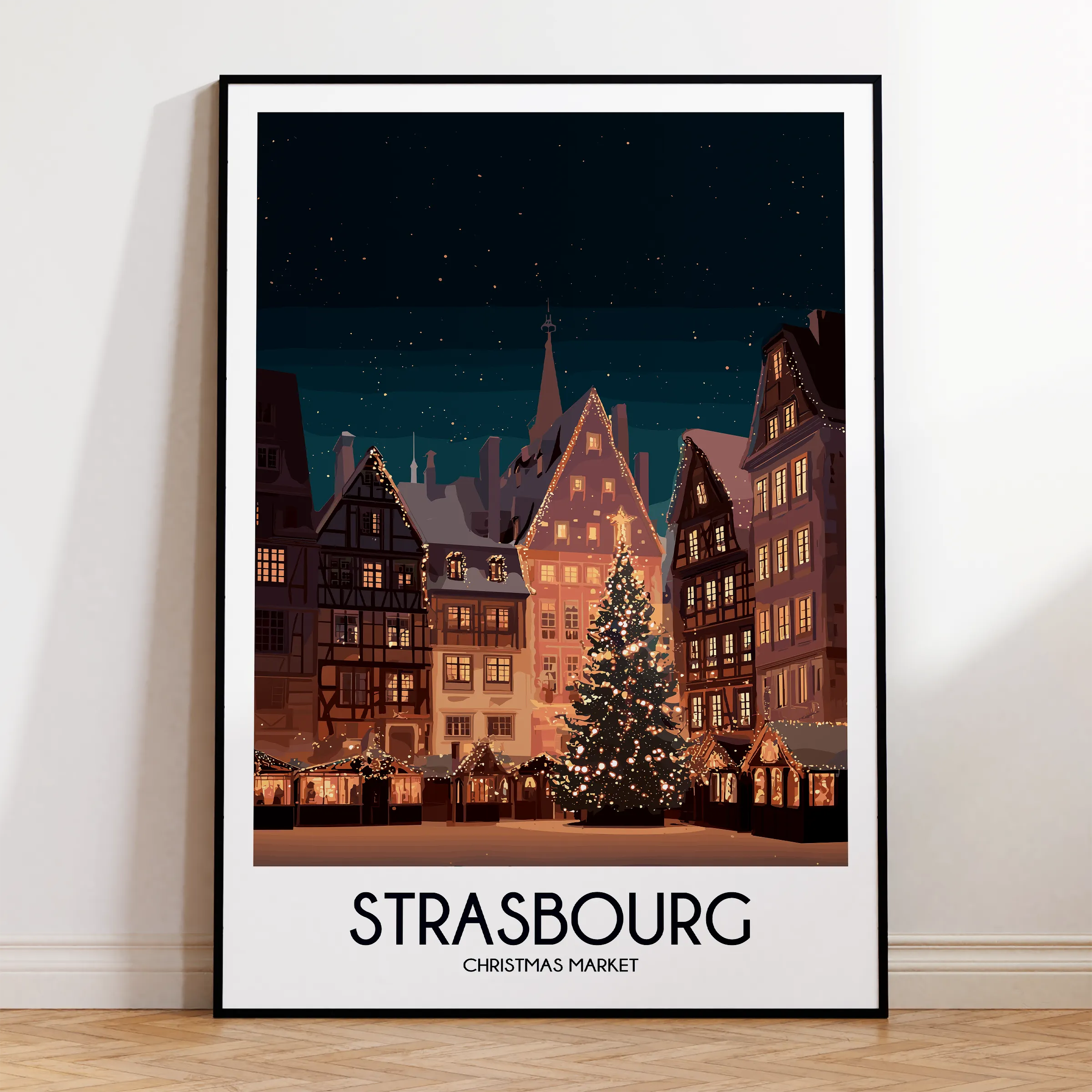 Strasbourg Destination Art Gift