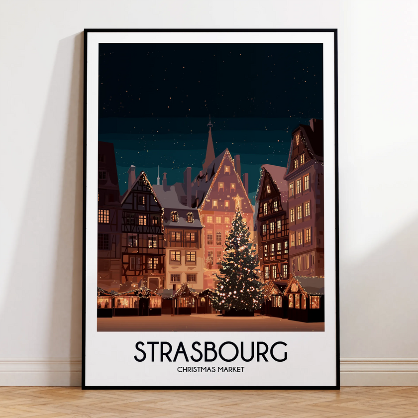 Strasbourg Destination Art Gift