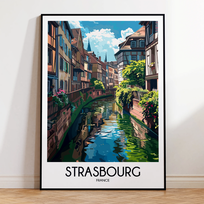 Strasbourg Destination Art Gift