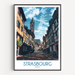 Strasbourg Destination Art Gift