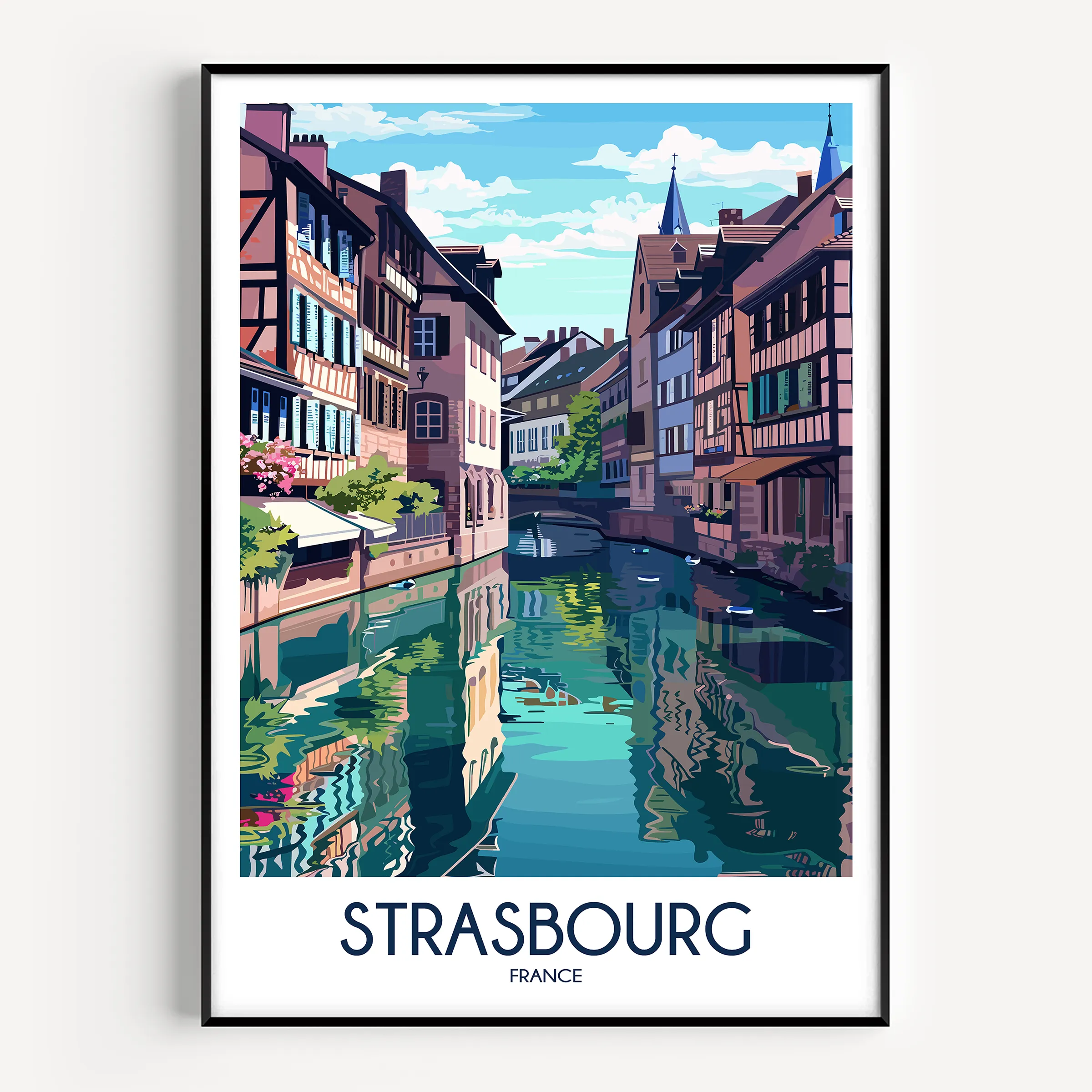 Strasbourg Gallery Quality Print
