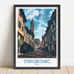 Strasbourg Scenic Landscape Art