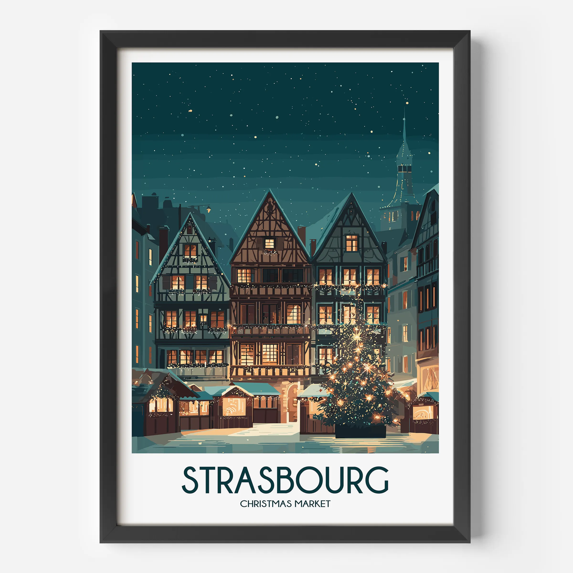 Strasbourg Scenic Landscape Art