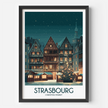 Strasbourg Scenic Landscape Art
