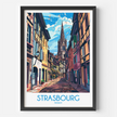 Strasbourg Scenic Landscape Art