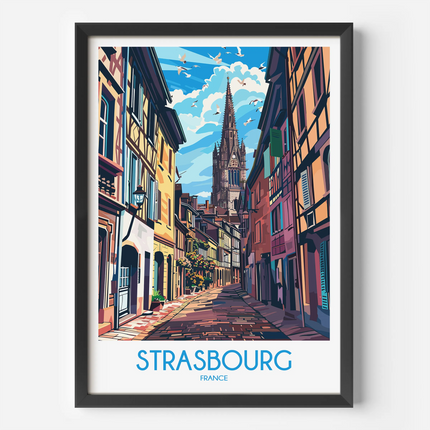 Strasbourg Scenic Landscape Art
