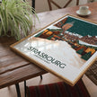 Strasbourg Souvenir Poster Print