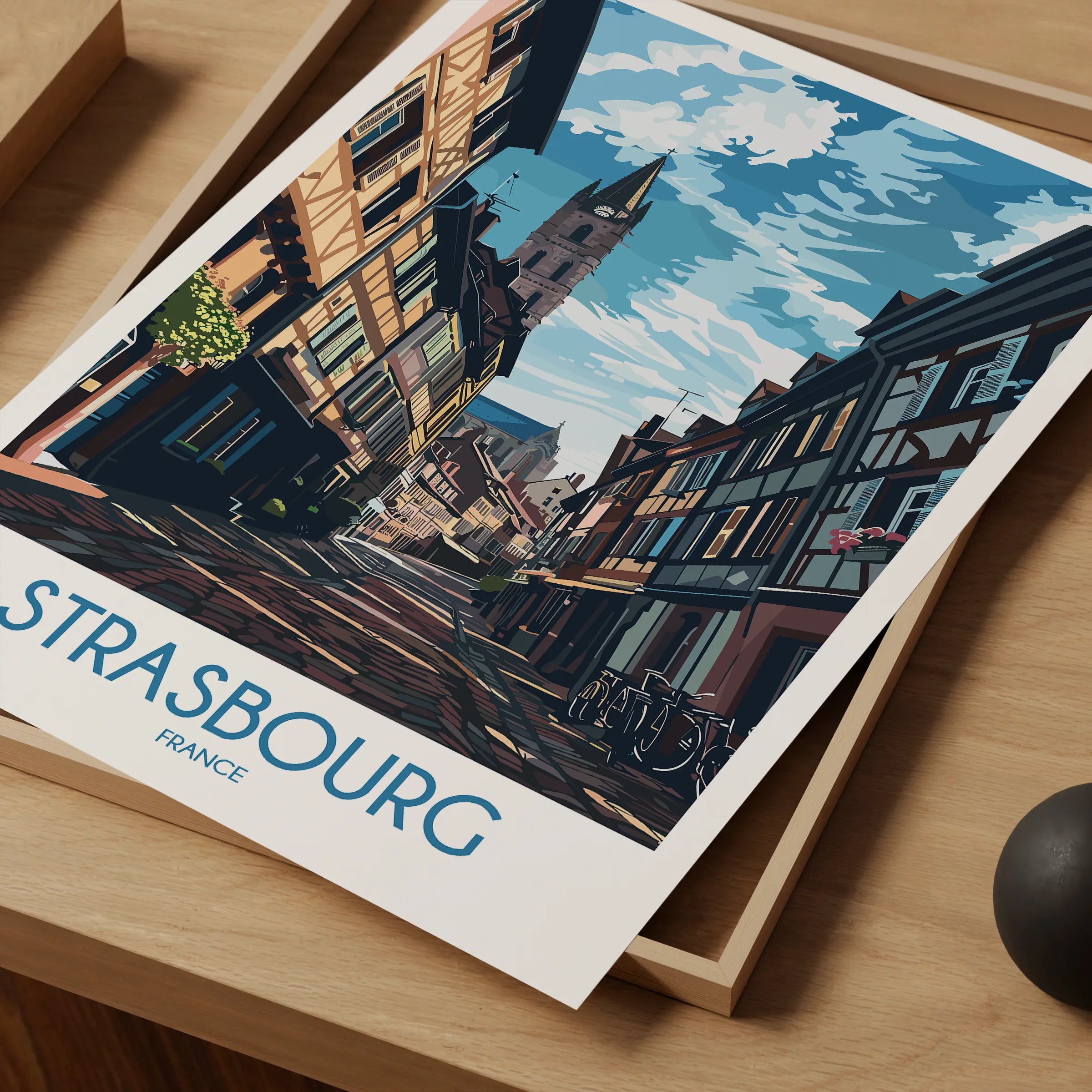 Strasbourg Travel Memory Gift