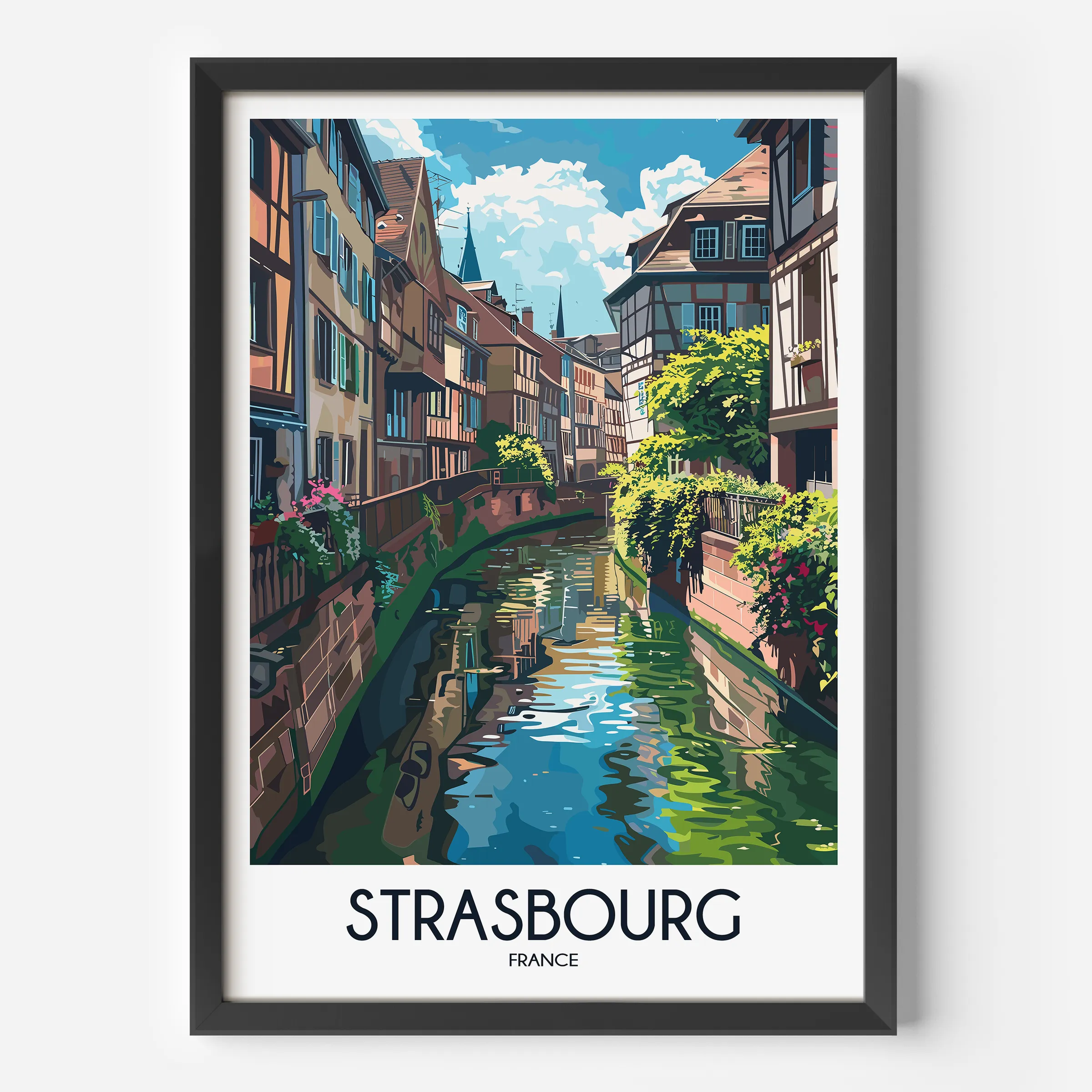 Strasbourg Travel Memory Gift
