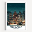 Strasbourg Travel Memory Gift