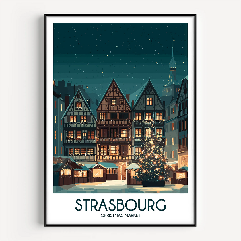 Strasbourg Travel Memory Gift