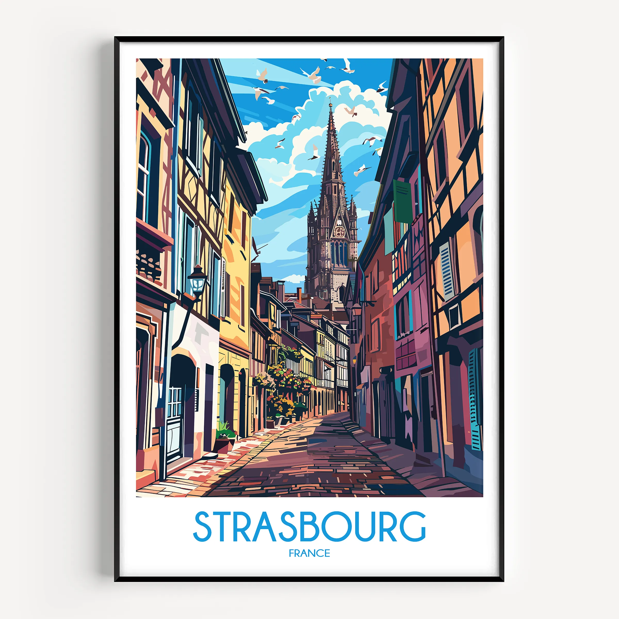Strasbourg Travel Memory Gift
