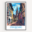Strasbourg Travel Memory Gift