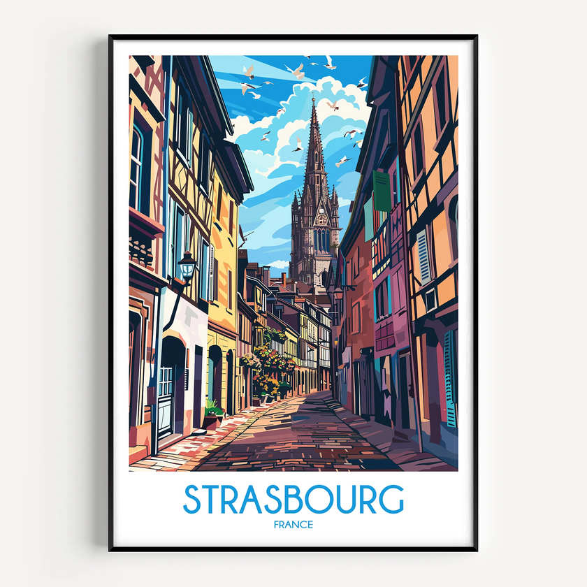 Strasbourg Travel Memory Gift