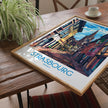 Strasbourg Vintage Style Print