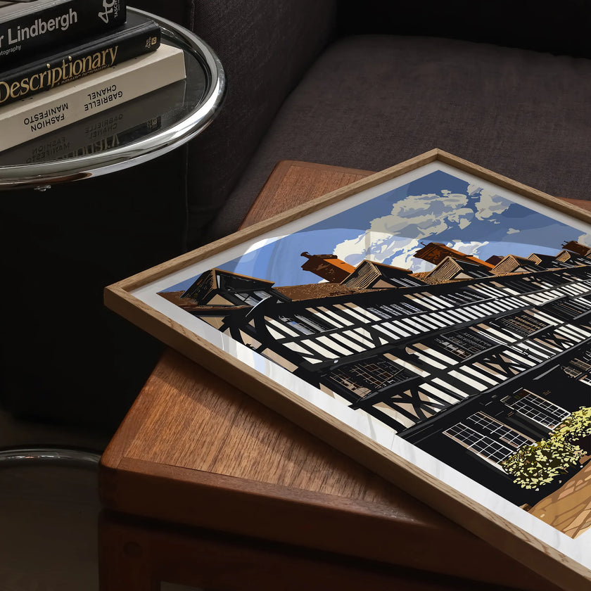 Stratford-Upon-Avon Destination Art Gift