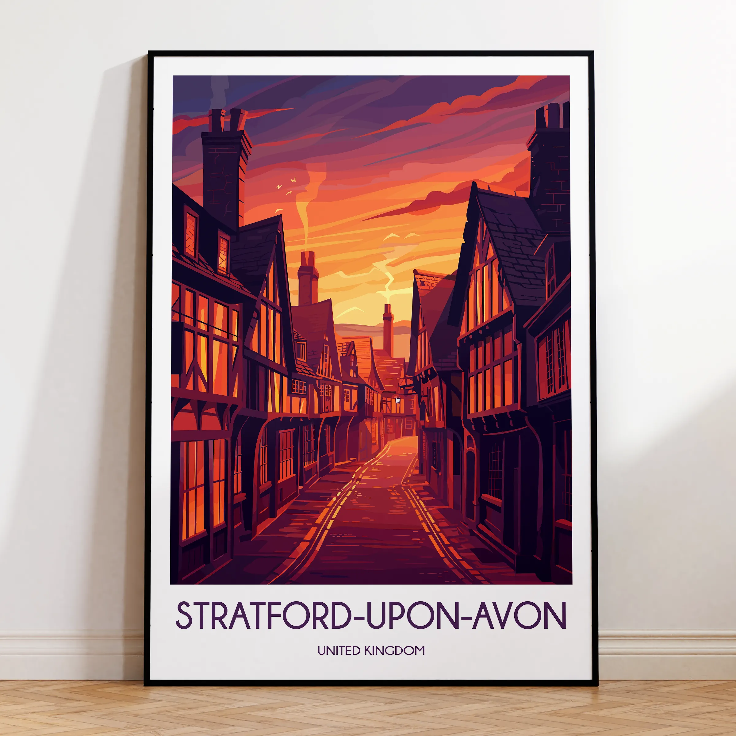 Stratford-Upon-Avon Destination Art Gift