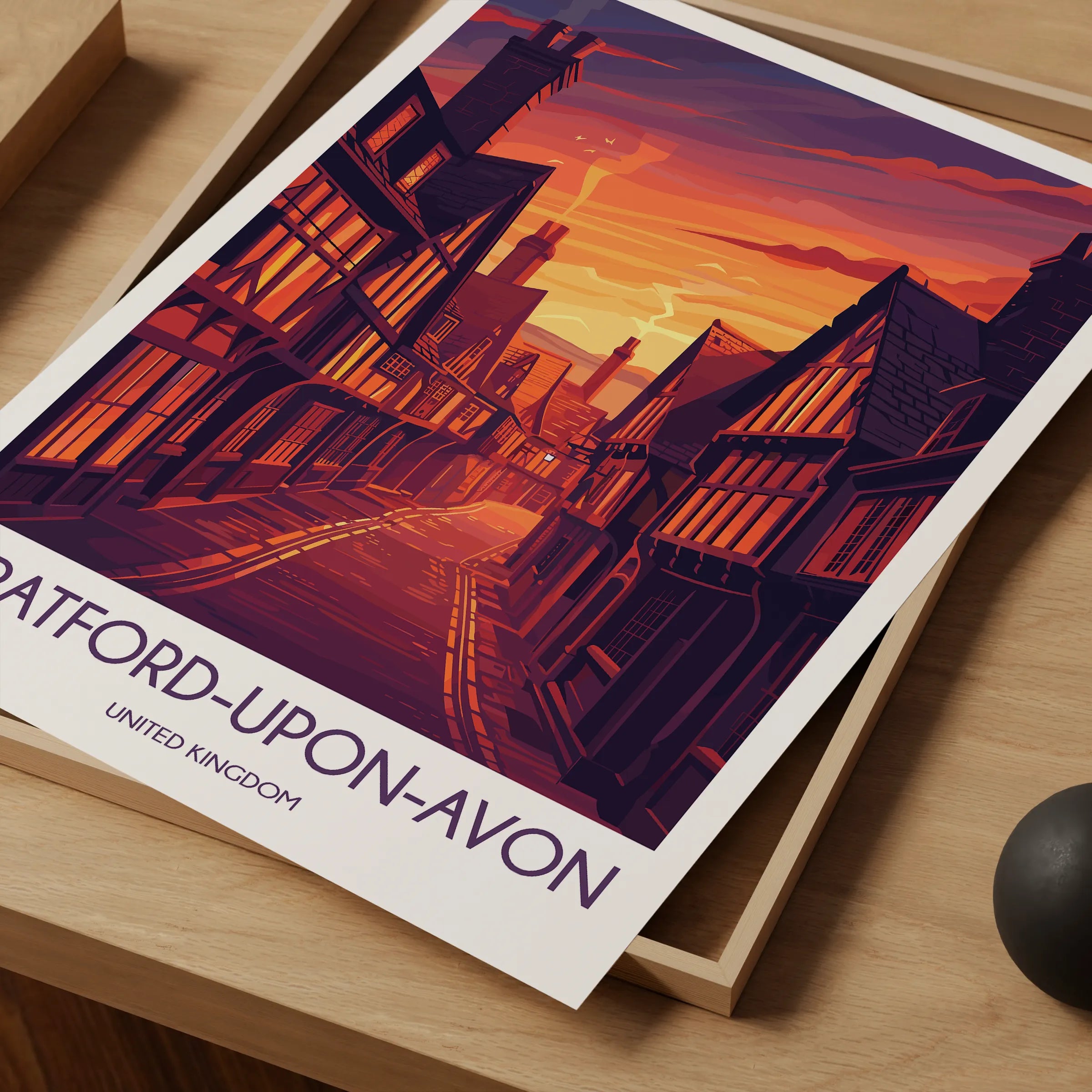 Stratford-Upon-Avon Minimalist Wall Art