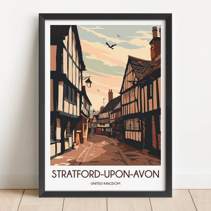 Stratford-Upon-Avon Minimalist Wall Art