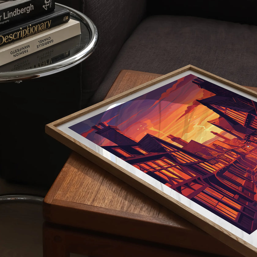Stratford-Upon-Avon Scenic Landscape Art