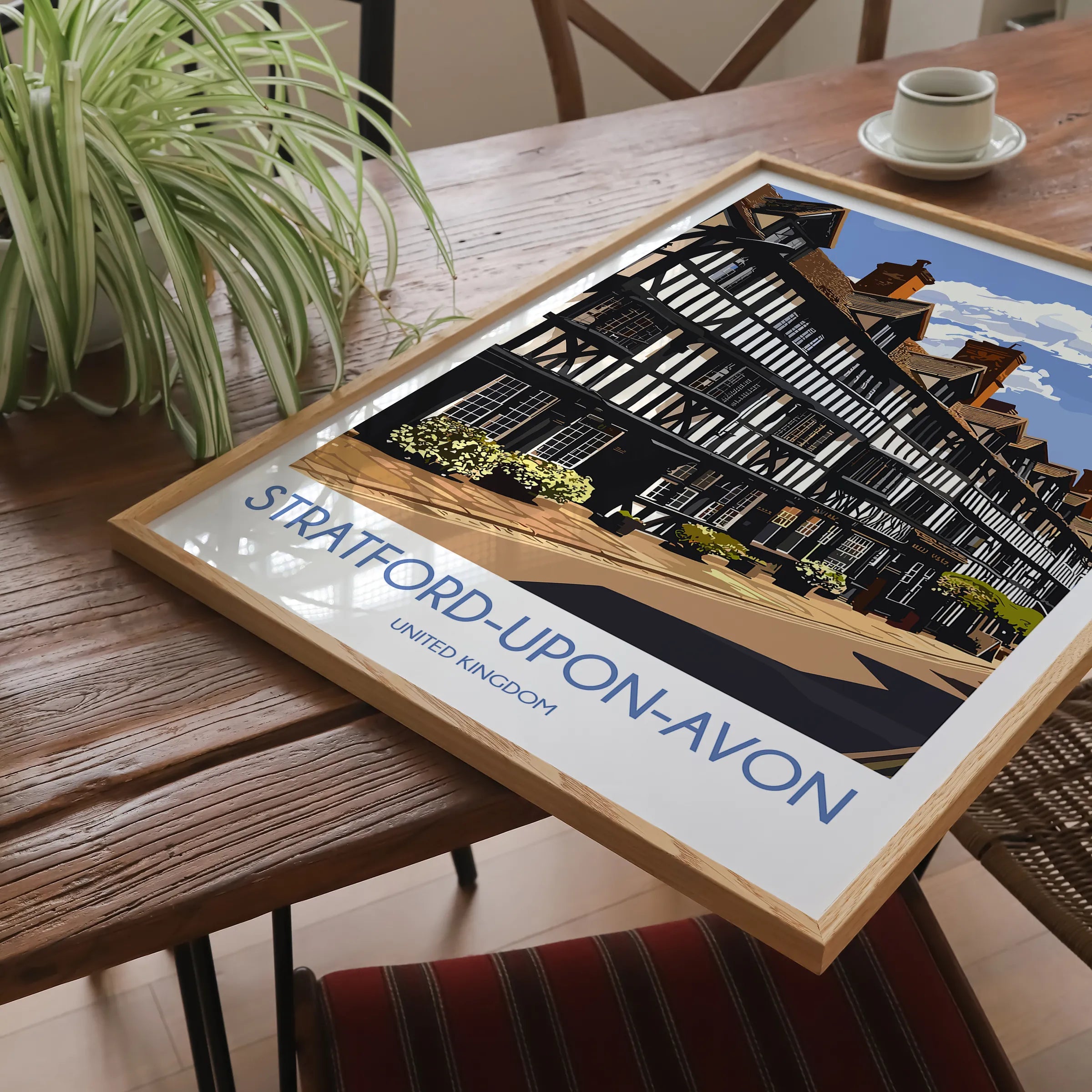 Stratford-Upon-Avon Scenic Landscape Art