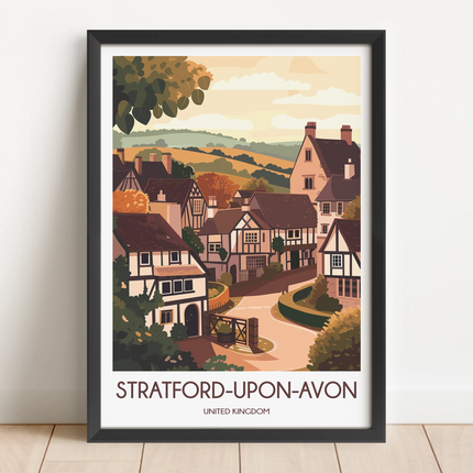 Stratford-Upon-Avon Scenic Landscape Art