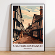 Stratford-Upon-Avon Scenic Landscape Art