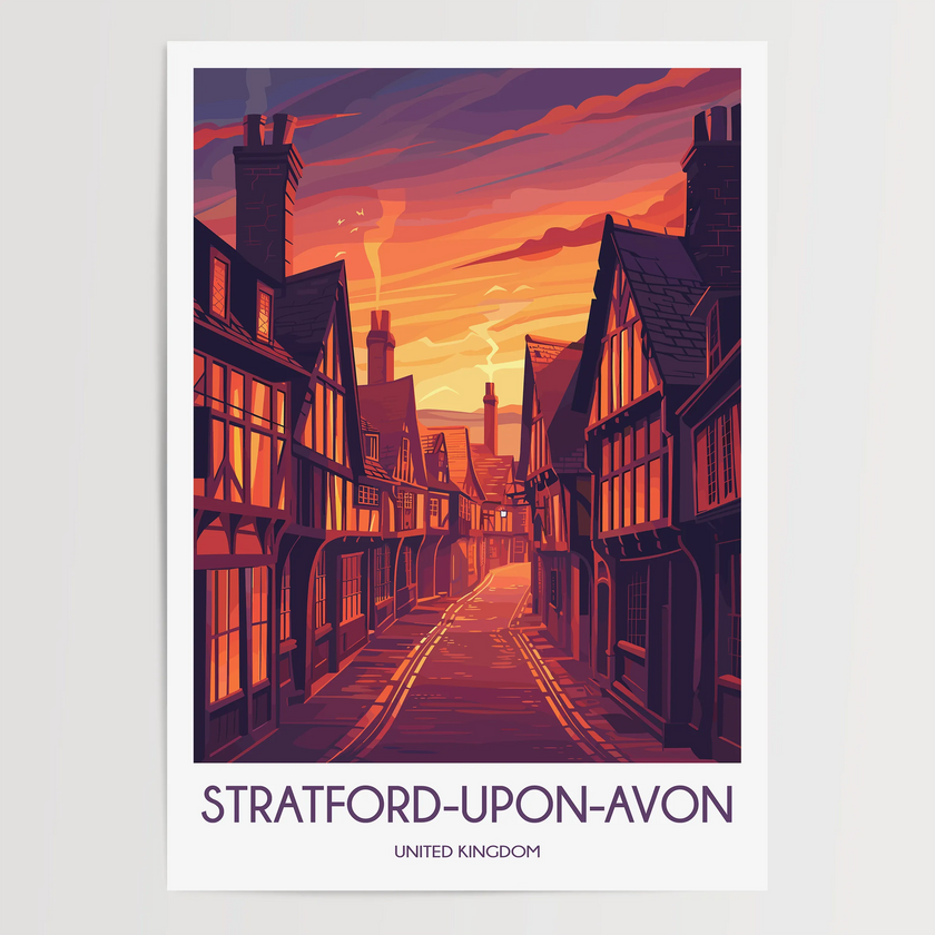 Stratford-Upon-Avon Travel Memory Gift