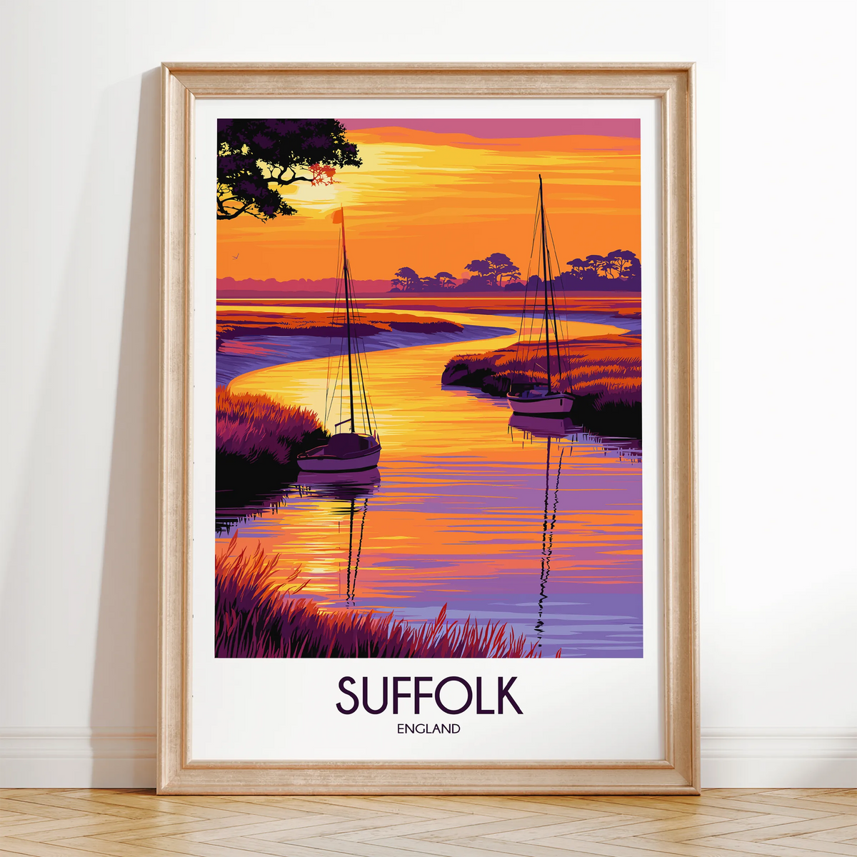 Suffolk Destination Art Gift