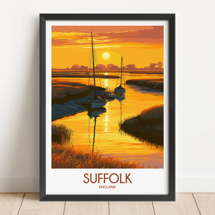 Suffolk Destination Art Gift
