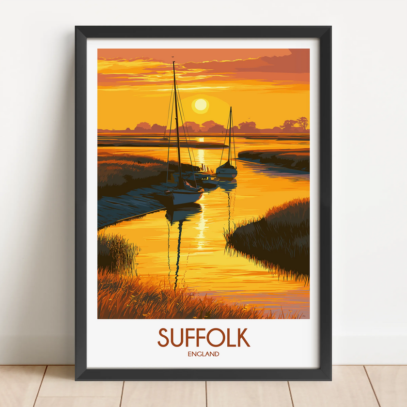 Suffolk Destination Art Gift