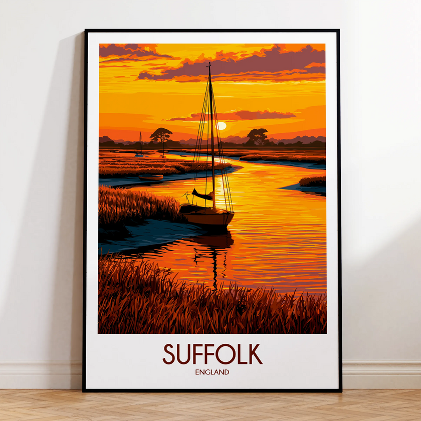Suffolk Destination Art Gift