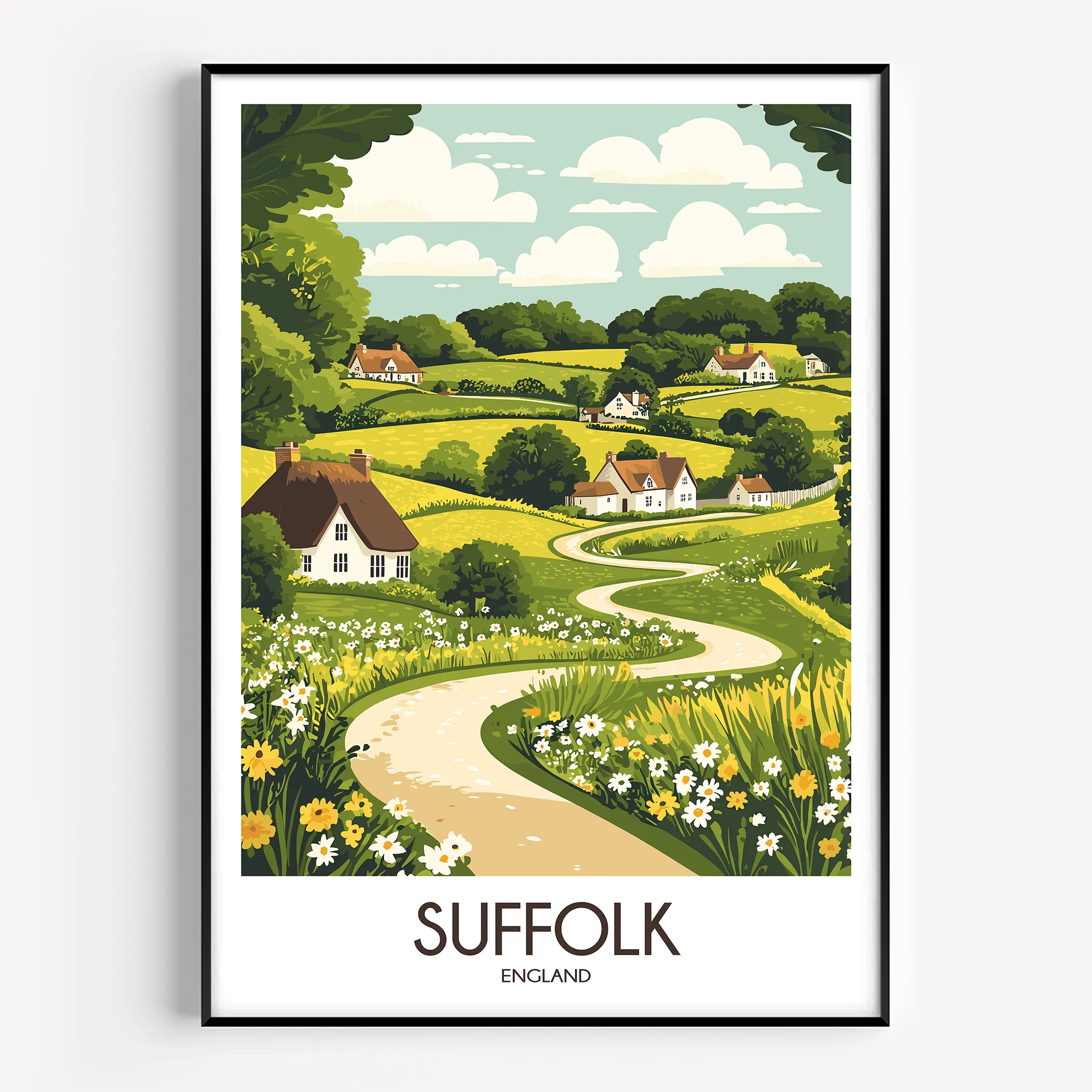 Suffolk Destination Art Gift