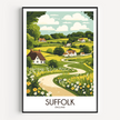 Suffolk Destination Art Gift