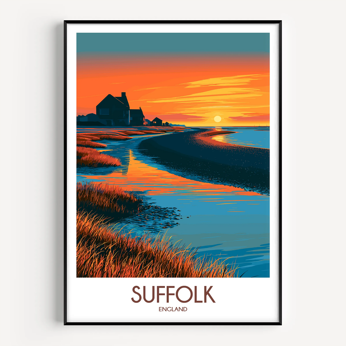 Suffolk Destination Art Gift